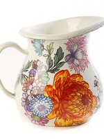 Mackenzie-Childs White Flower Market Creamer