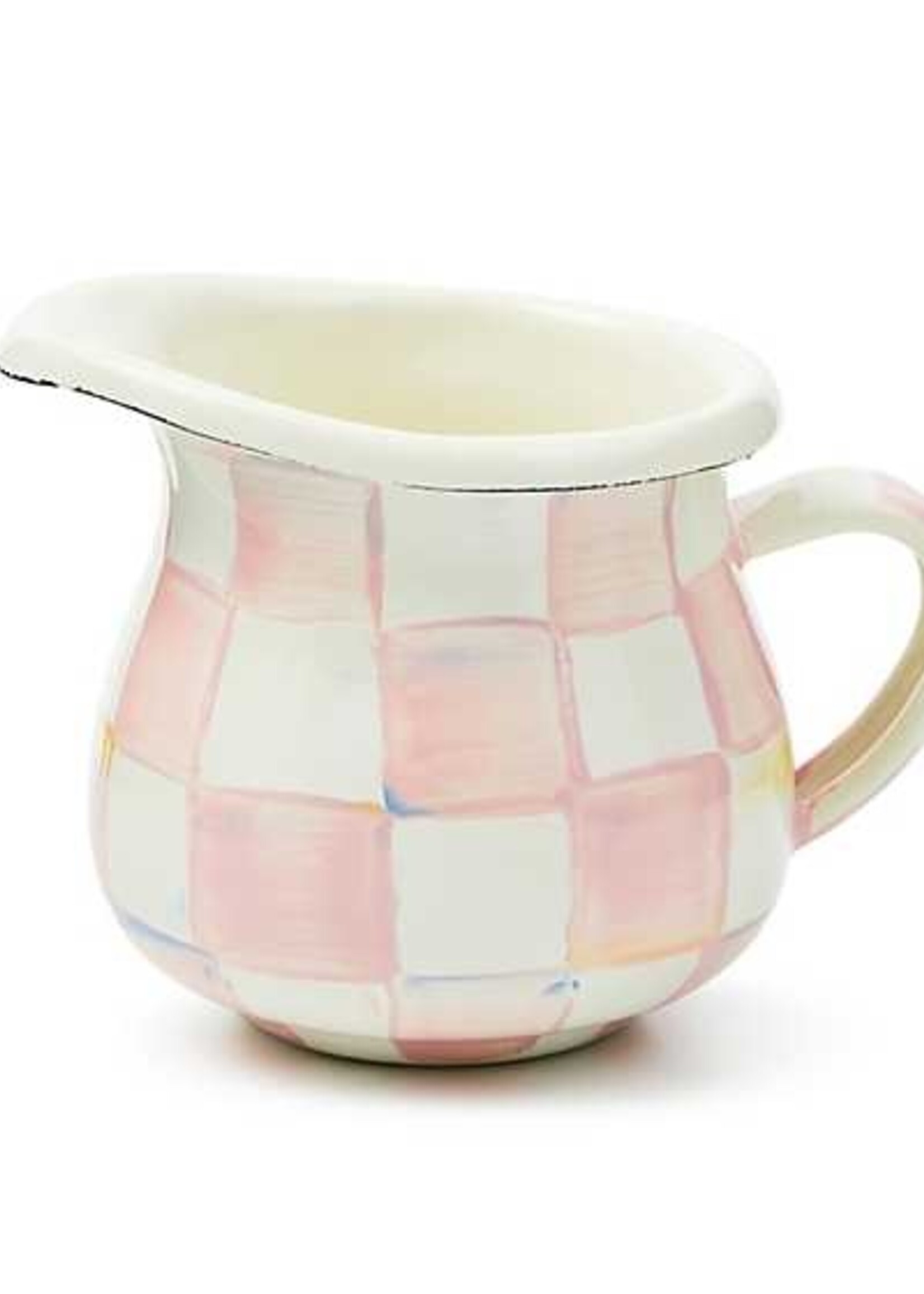 Mackenzie-Childs Rosy Check Little Creamer
