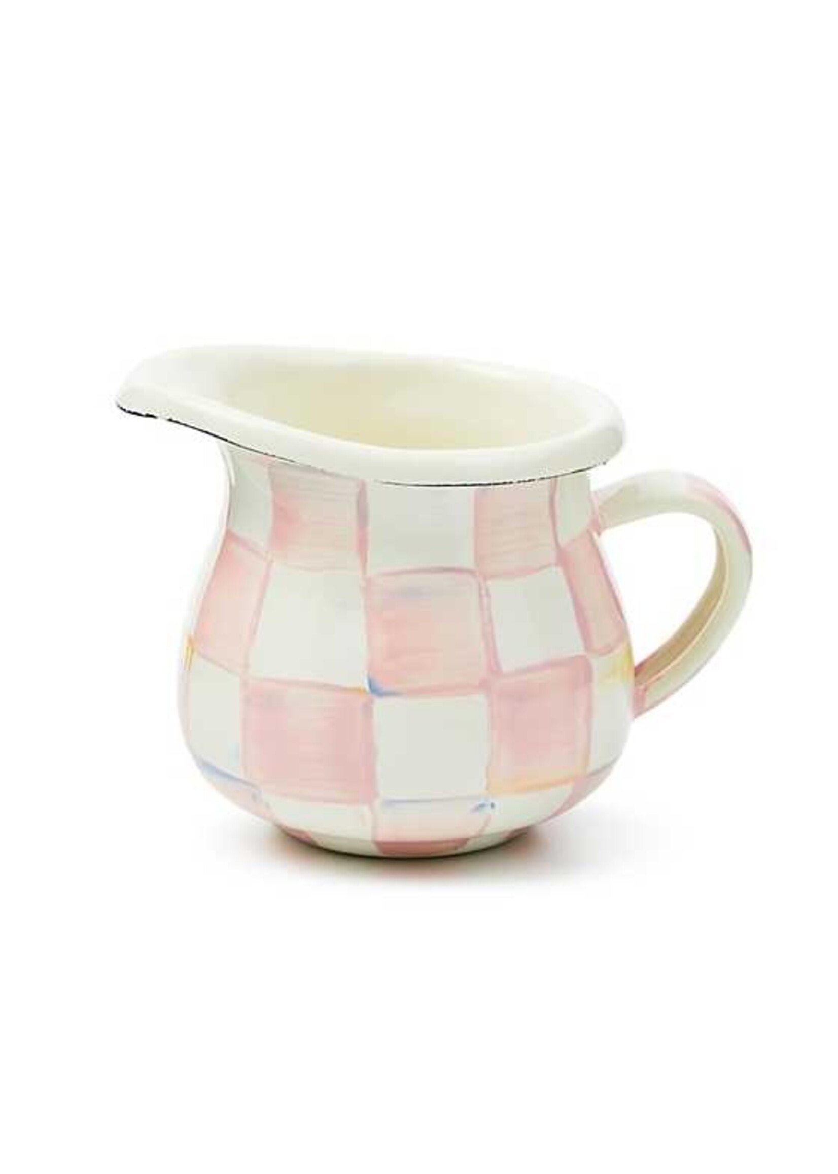 Mackenzie-Childs Rosy Check Little Creamer