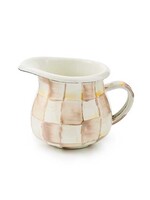 Mackenzie-Childs Mocha Check Little Creamer