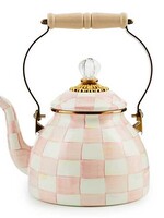 Mackenzie-Childs Rosy Check 2 Quart Tea Kettle