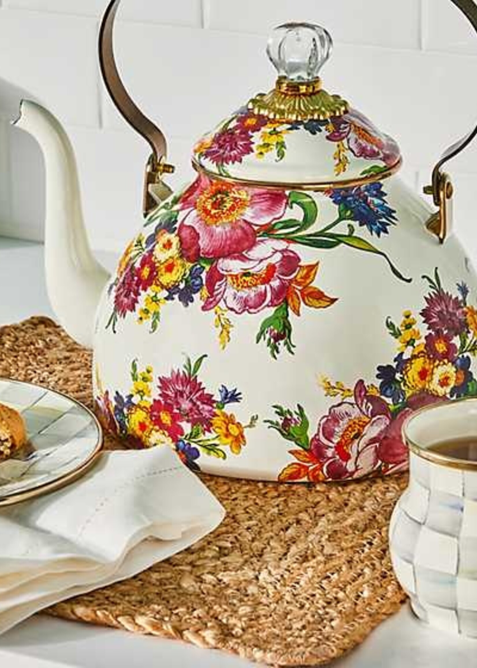 Mackenzie-Childs Sterling Check Mug