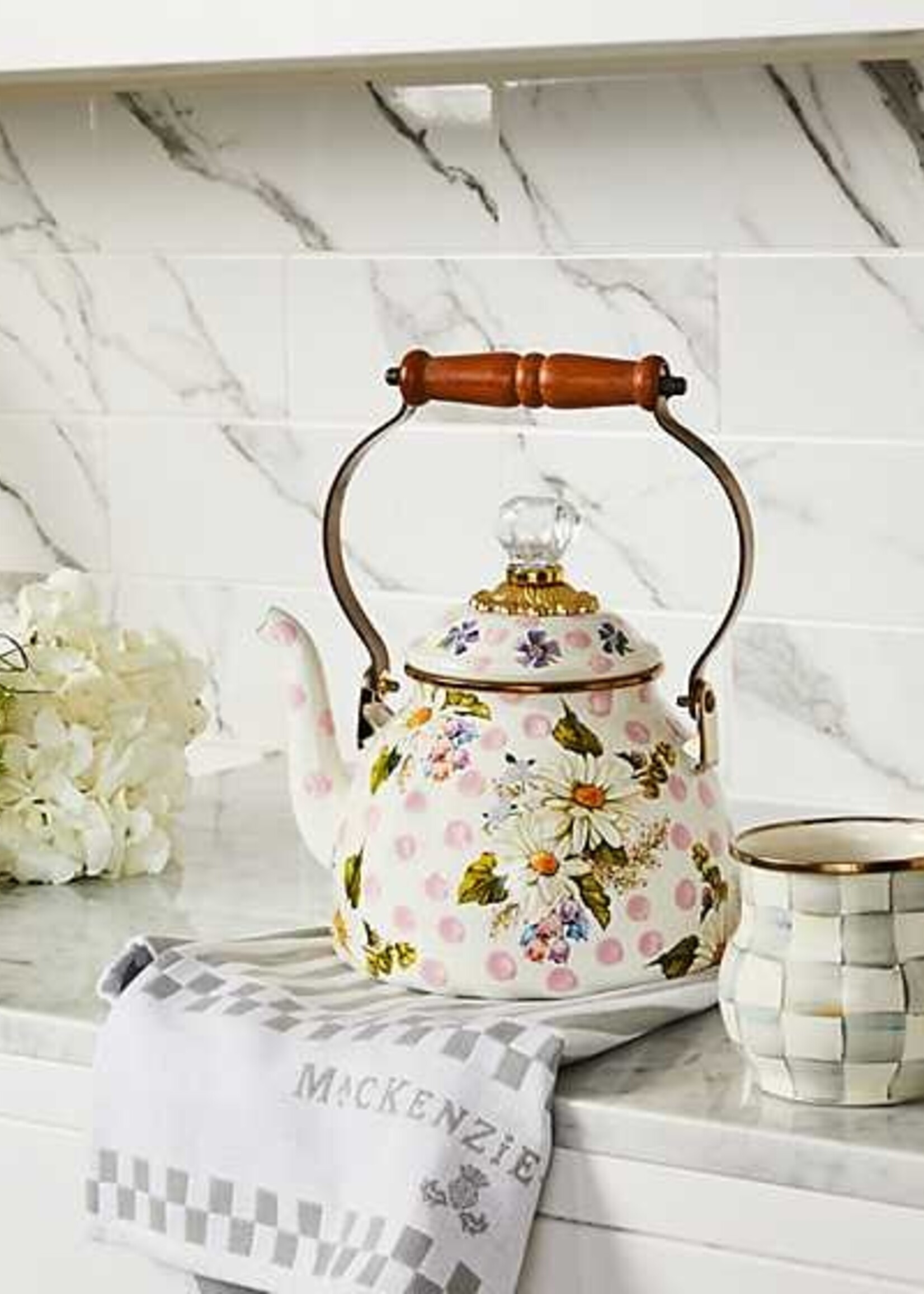 Mackenzie-Childs Sterling Check Mug