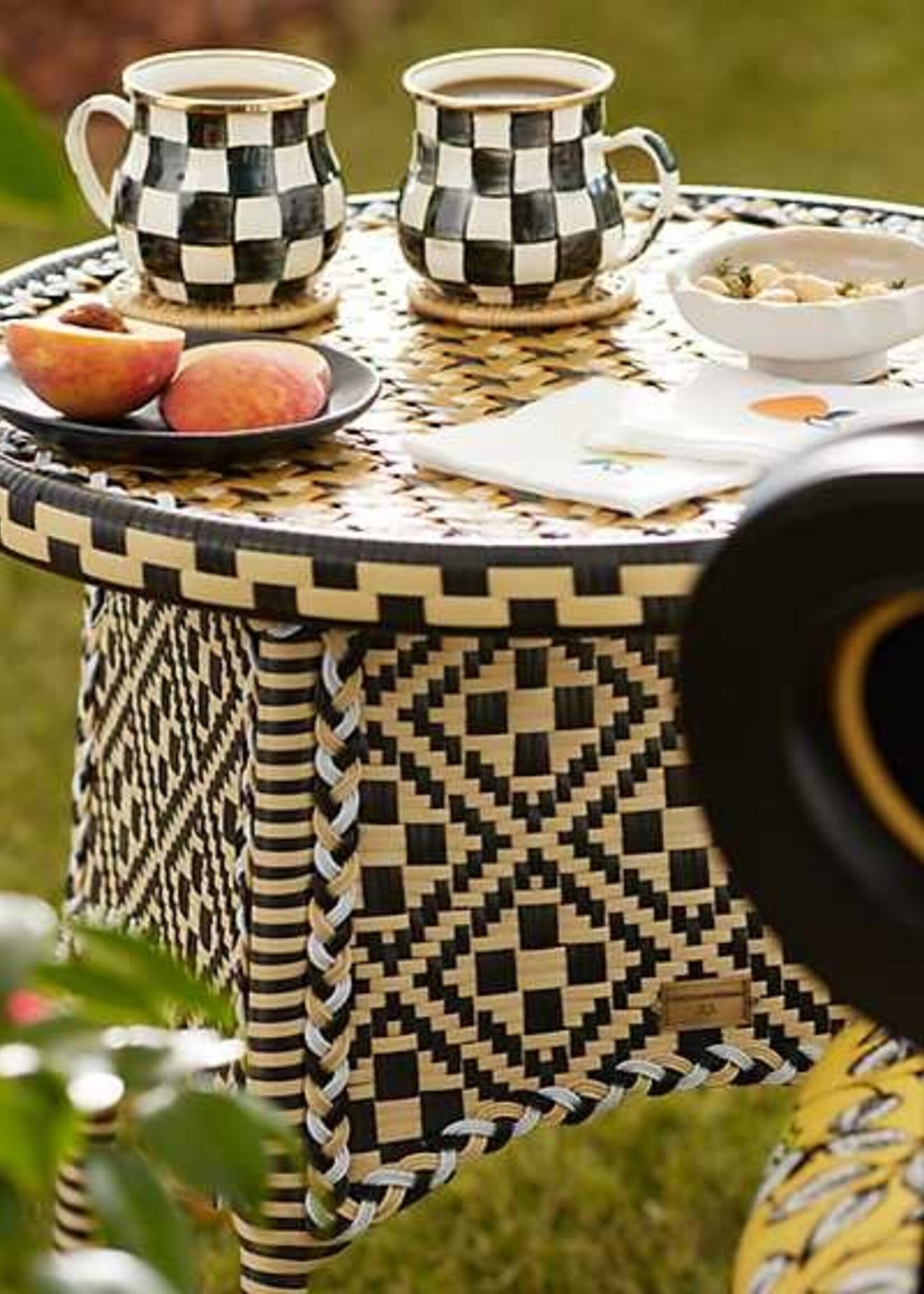 Mackenzie-Childs Courtly Check Mug