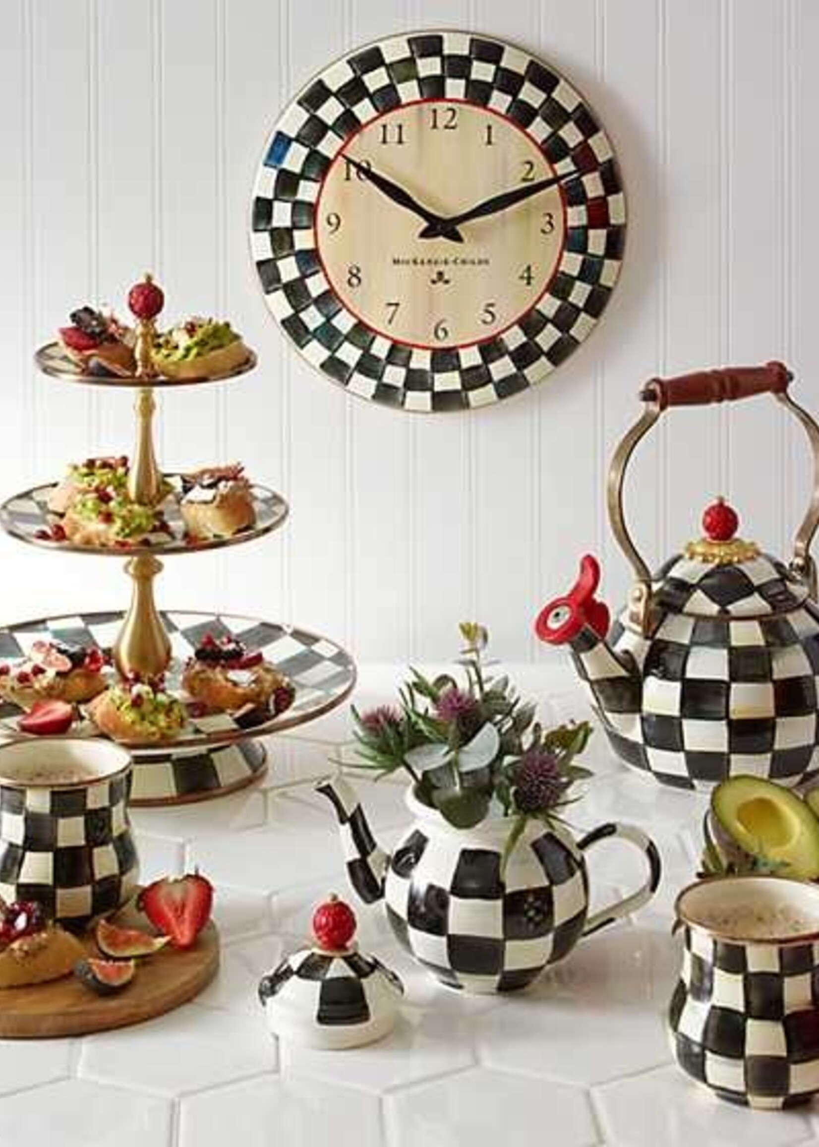 Mackenzie-Childs Courtly Check Mug