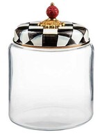Mackenzie-Childs Courtly Check Large Kitchen Canister