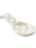 Mackenzie-Childs Sterling Check Enamel Spoon Rest