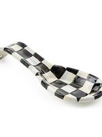 Mackenzie-Childs Courtly Check Enamel Spoon Rest