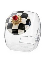Mackenzie-Childs Cookie Jar with Courtly Check Lid