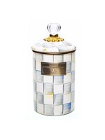 Mackenzie-Childs Sterling Check Large Canister