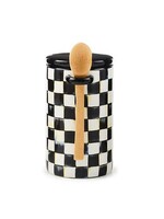 Mackenzie-Childs Courtly Check Farmhouse Canister