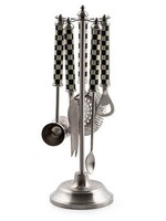 Mackenzie-Childs Courtly Check 3260 Bar Tool Set