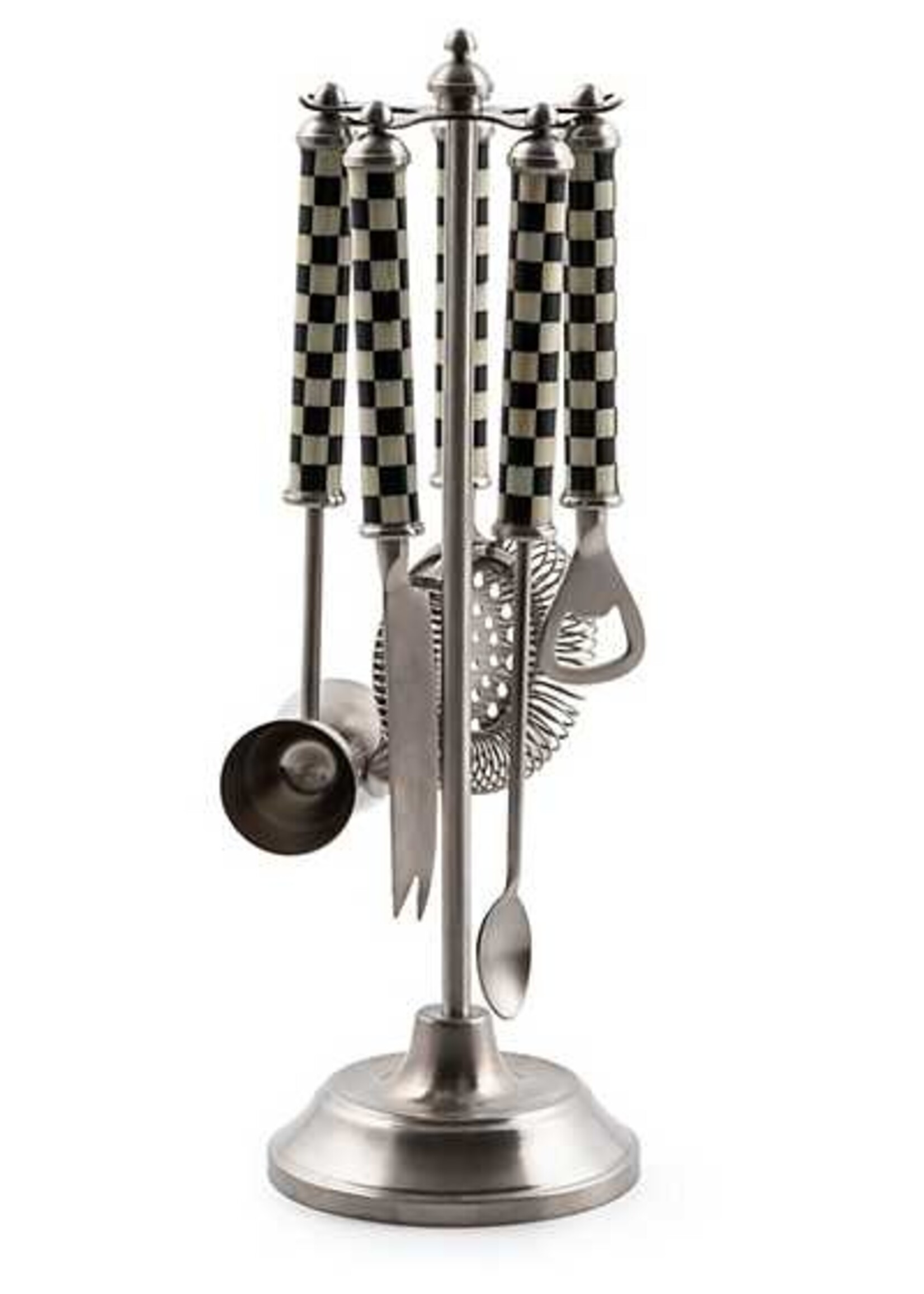Mackenzie-Childs Courtly Check 3260 Bar Tool Set