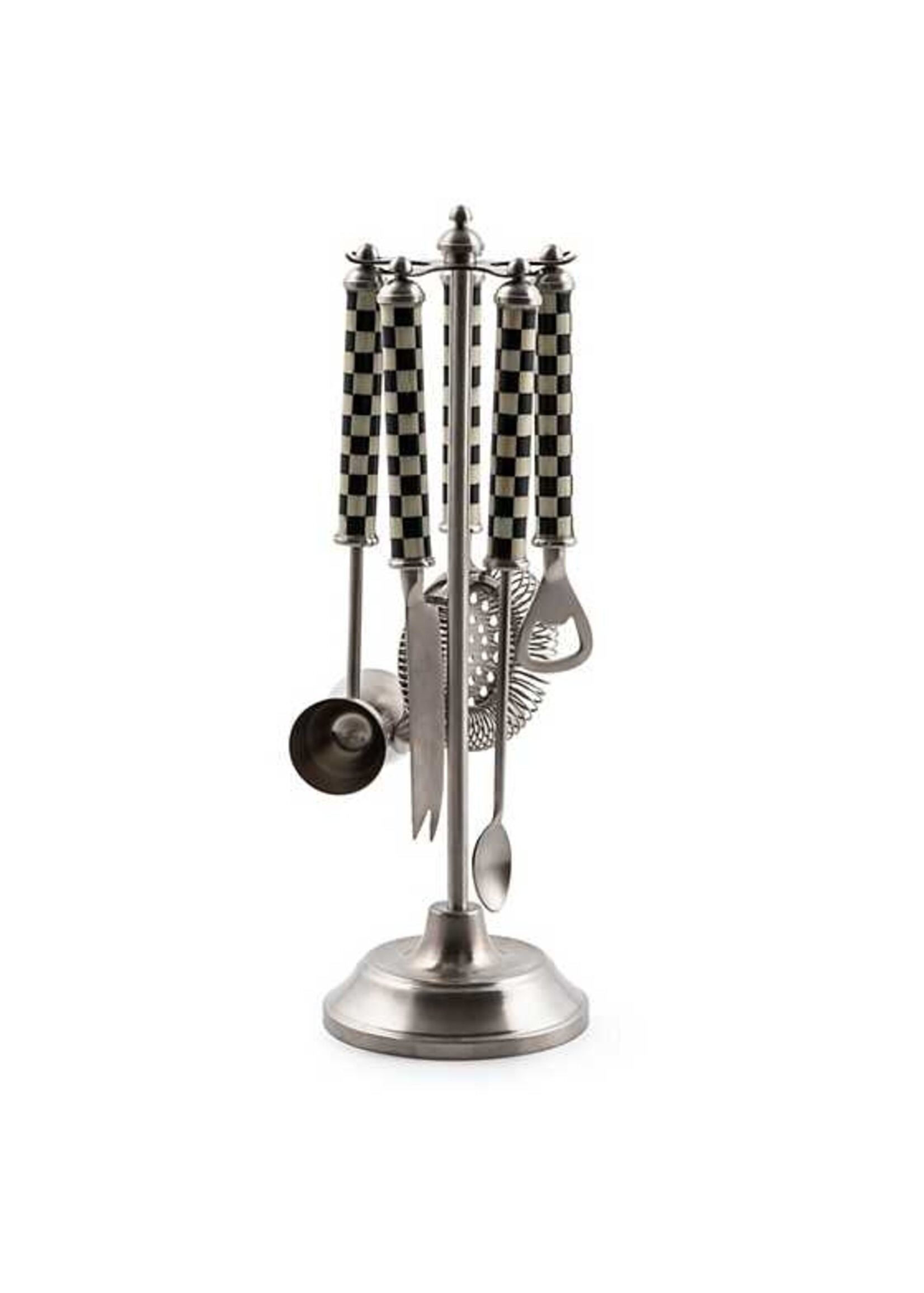 Mackenzie-Childs Courtly Check 3260 Bar Tool Set