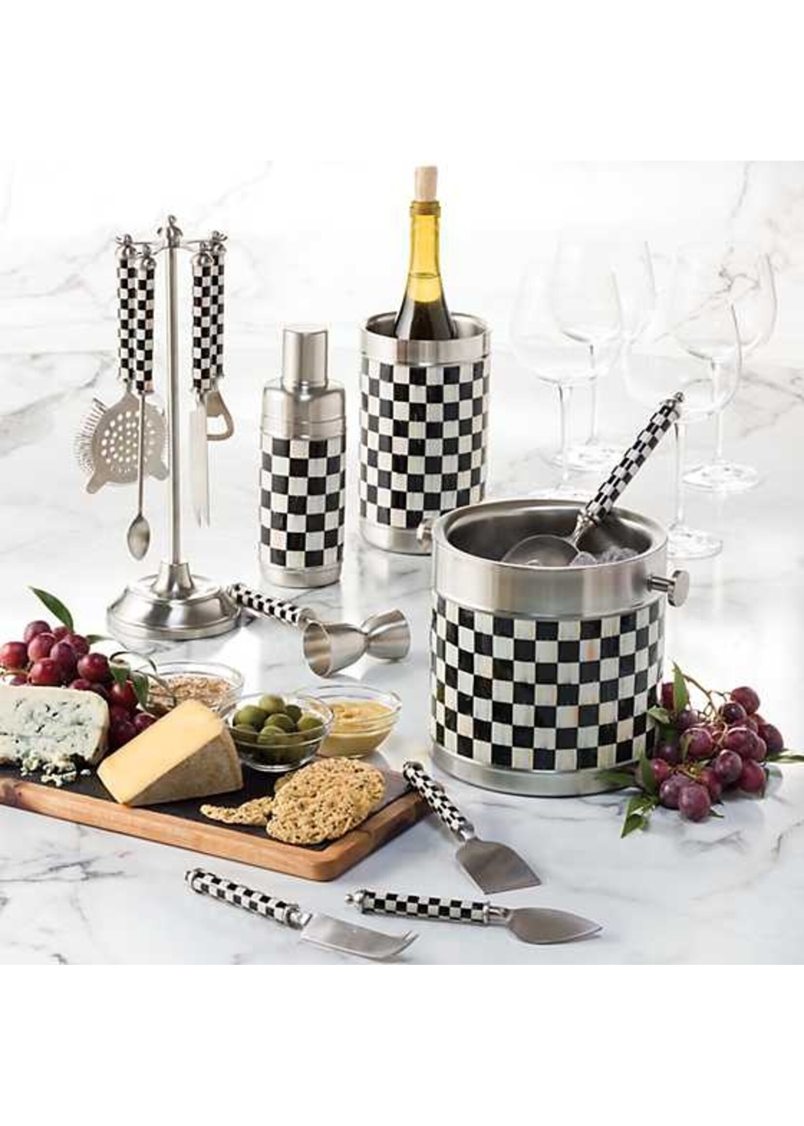 Mackenzie-Childs Courtly Check 3260 Wine Cooler