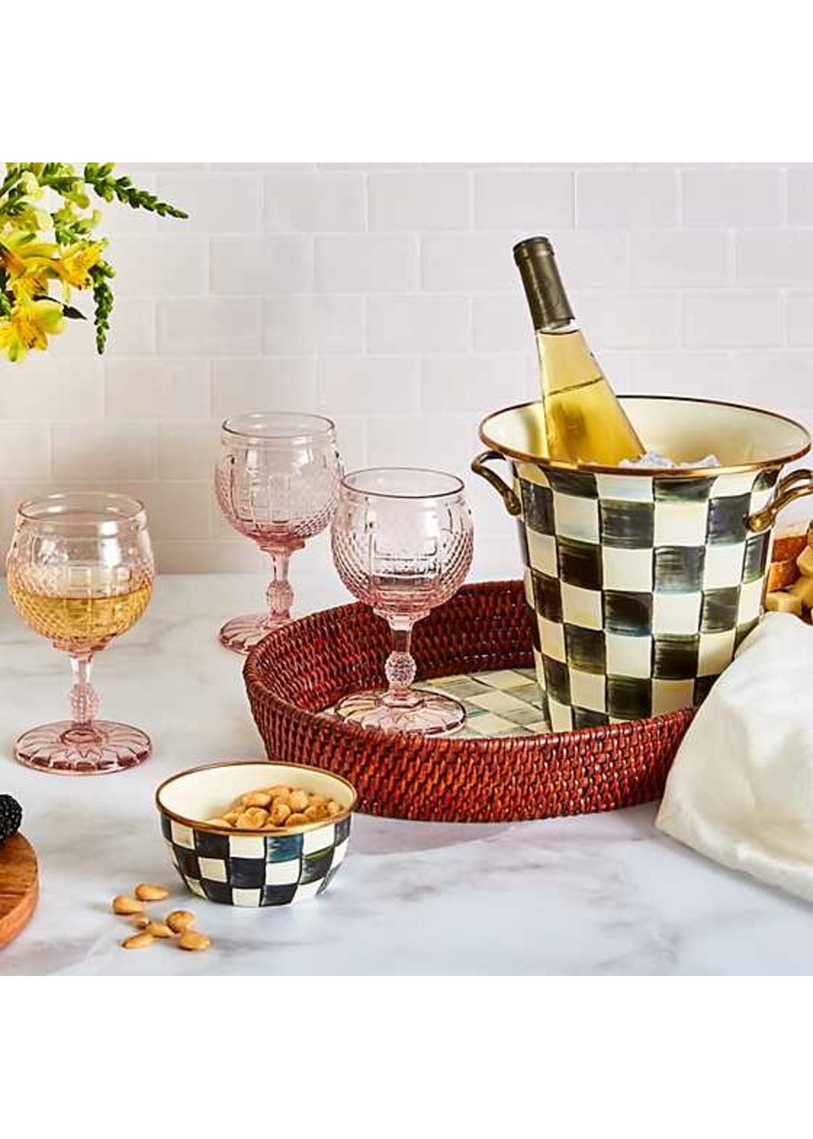 Mackenzie-Childs Courtly Check Wine Cooler