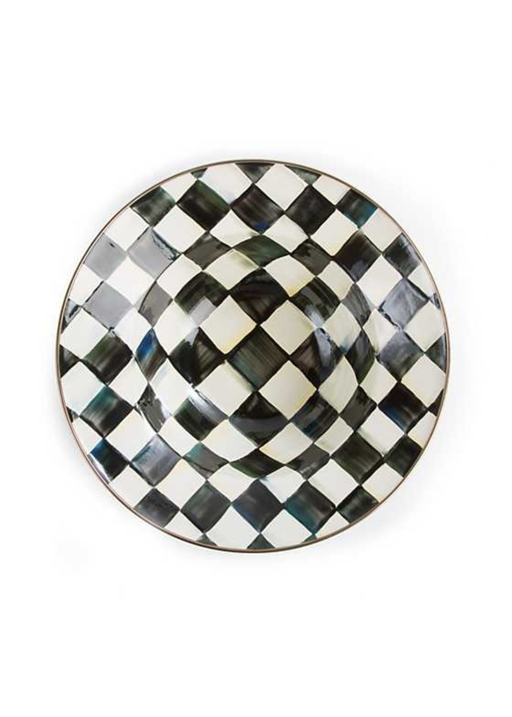 Mackenzie-Childs Courtly Check Serving Bowl