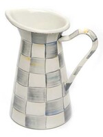 Mackenzie-Childs Sterling Check Medium Practical Pitcher