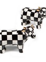 Mackenzie-Childs Cow Salt & Pepper Set