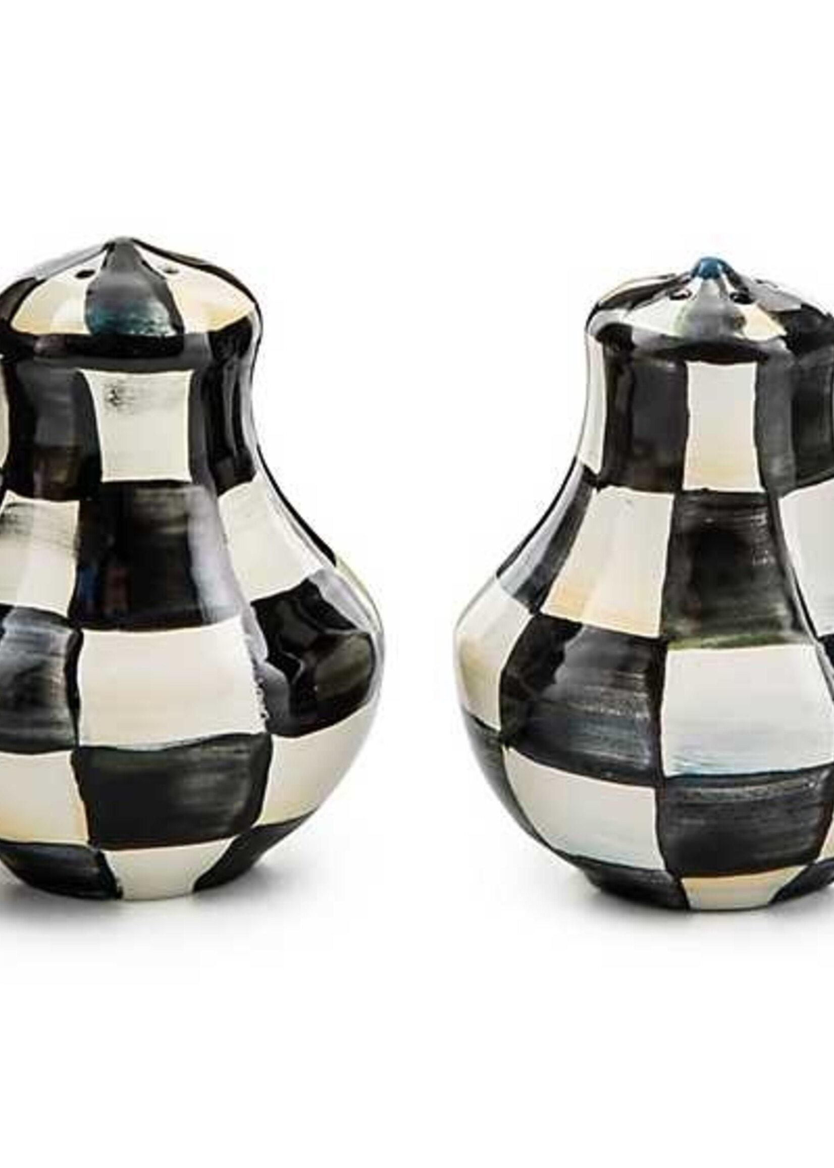 Mackenzie-Childs Courtly Check Salt & Pepper Shakers