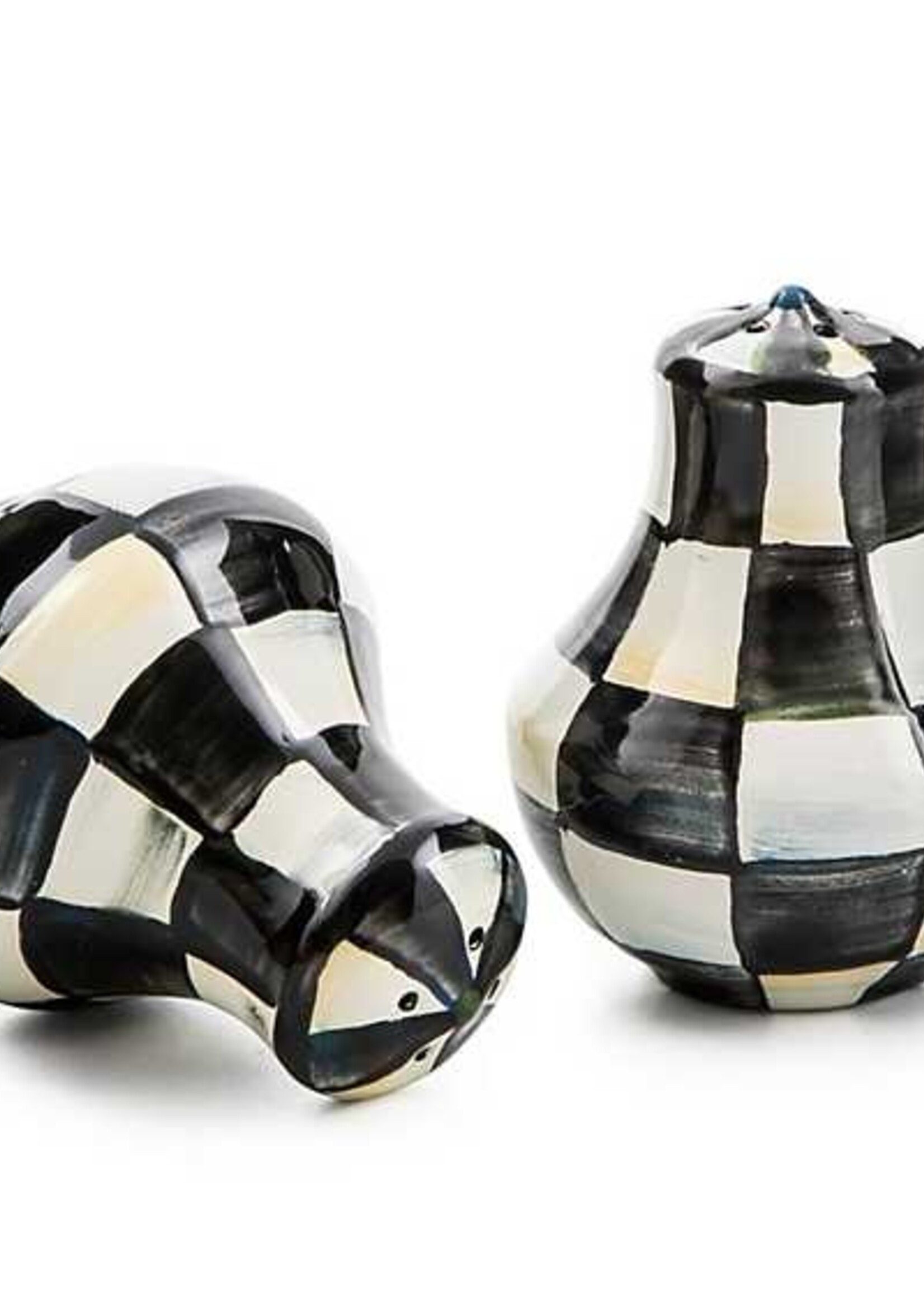 Mackenzie-Childs Courtly Check Salt & Pepper Shakers