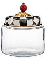 Mackenzie-Childs Courtly Check Small Kitchen Canister