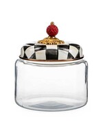 Mackenzie-Childs Courtly Check Small Kitchen Canister