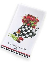 Mackenzie-Childs Tulip Tea Kettle Dish Towel