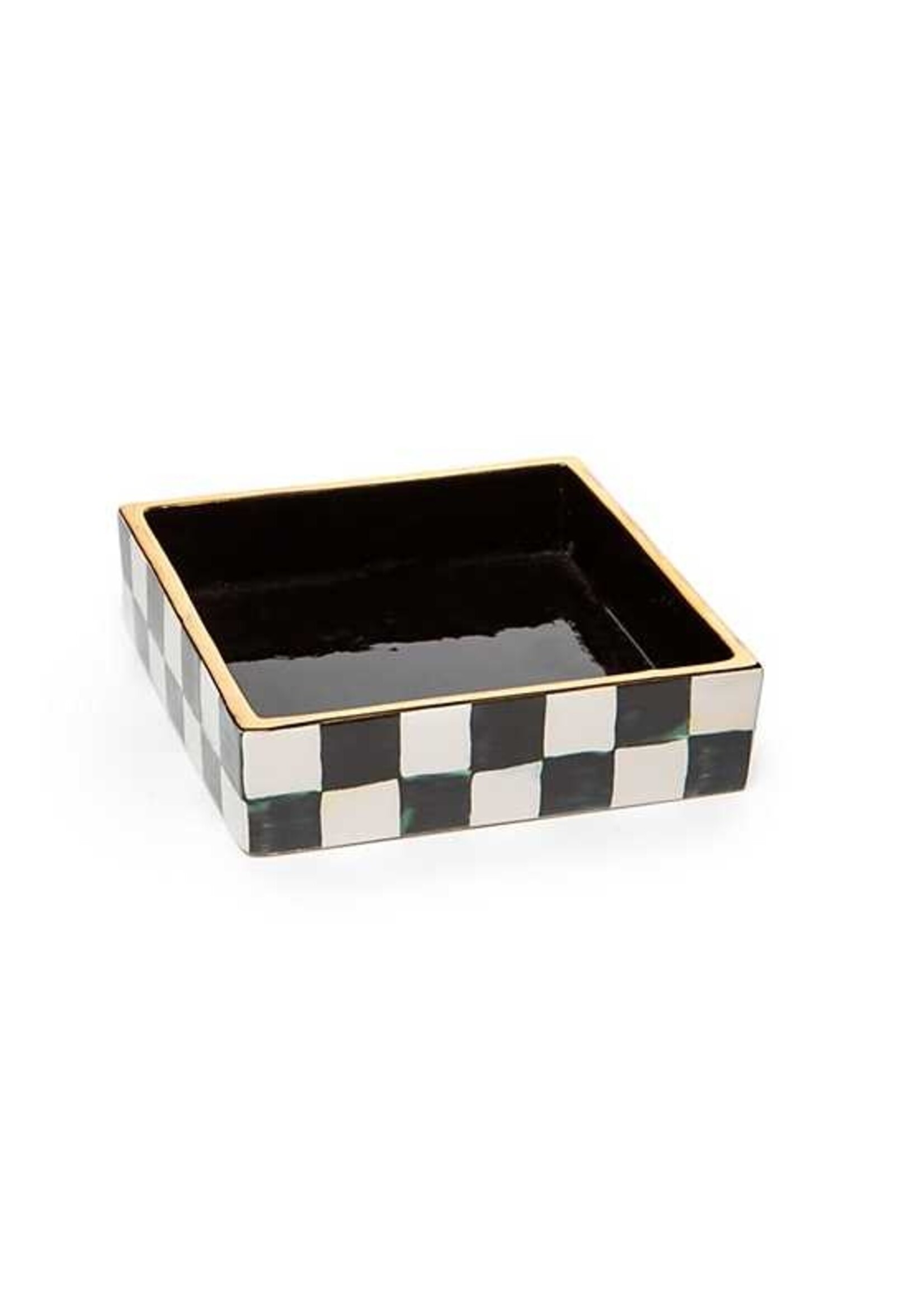 Mackenzie-Childs Courtly Check Cocktail Napkin Holder