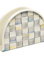 Mackenzie-Childs Sterling Check Napkin Holder