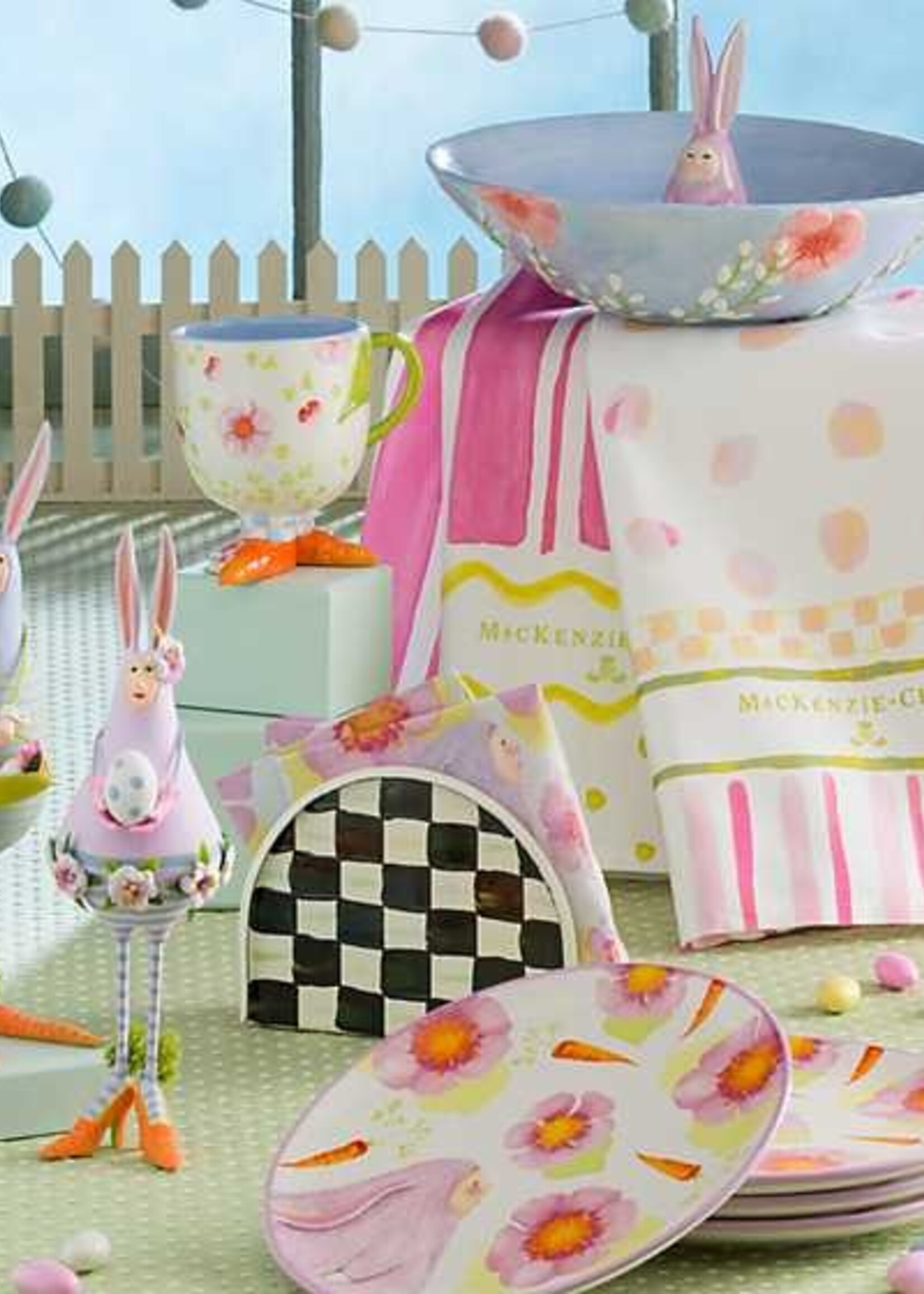 Mackenzie-Childs Courtly Check Napkin Holder