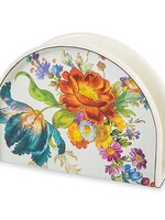 Mackenzie-Childs White Flower Market Napkin Holder