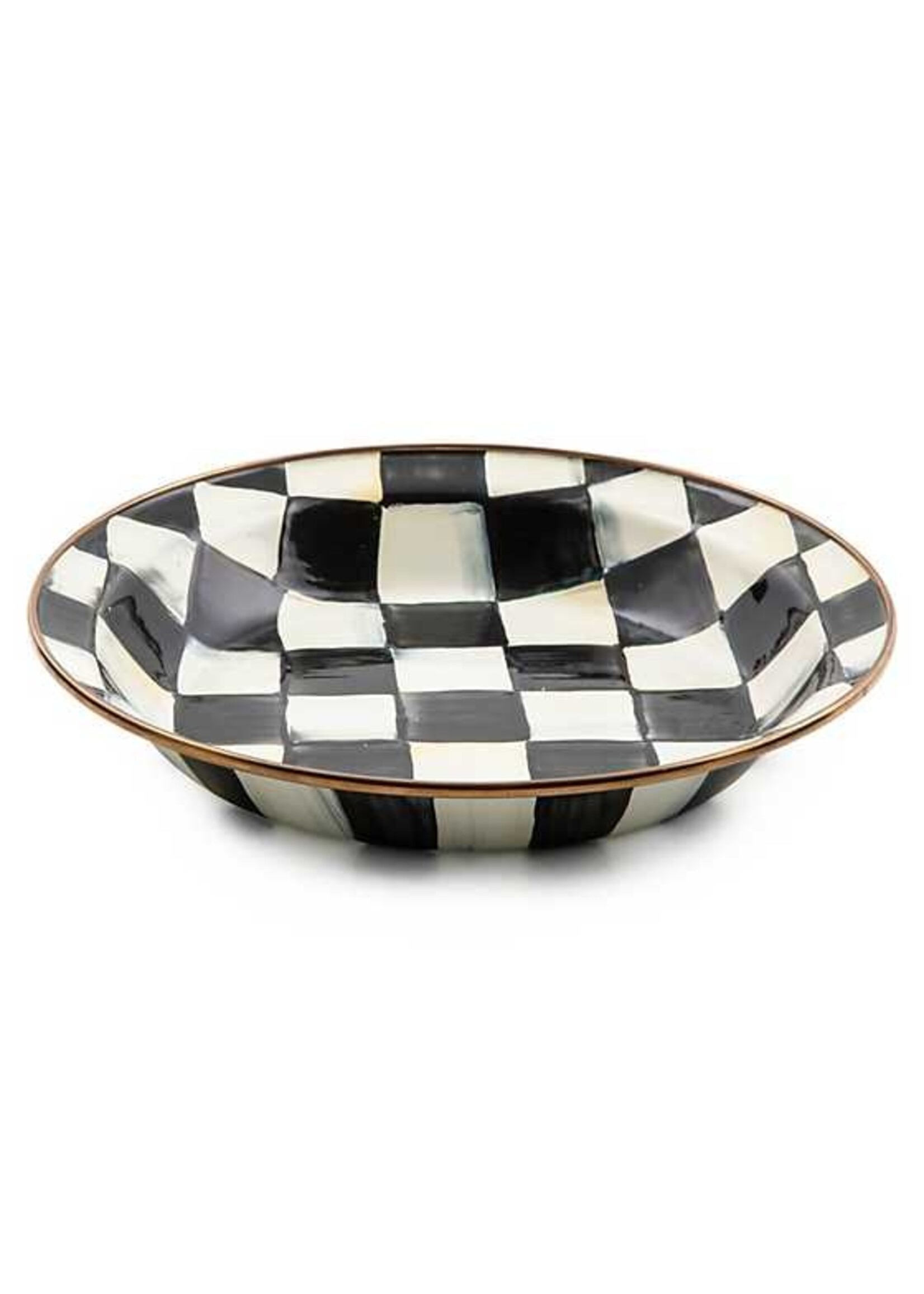 Mackenzie-Childs Courtly Check Pie Plate