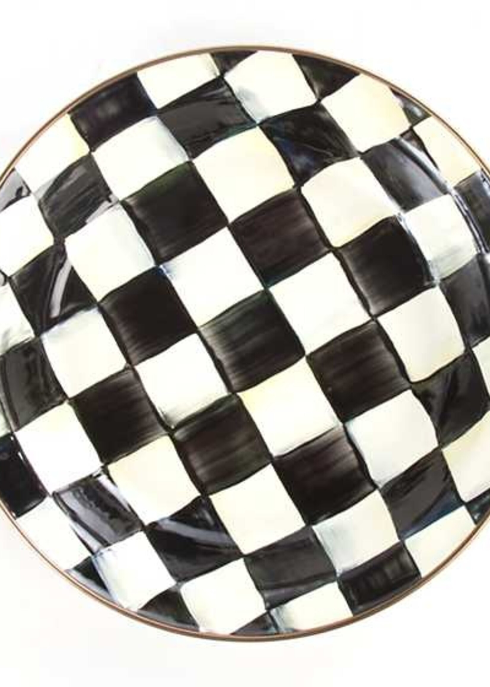 Mackenzie-Childs Courtly Check Pie Plate
