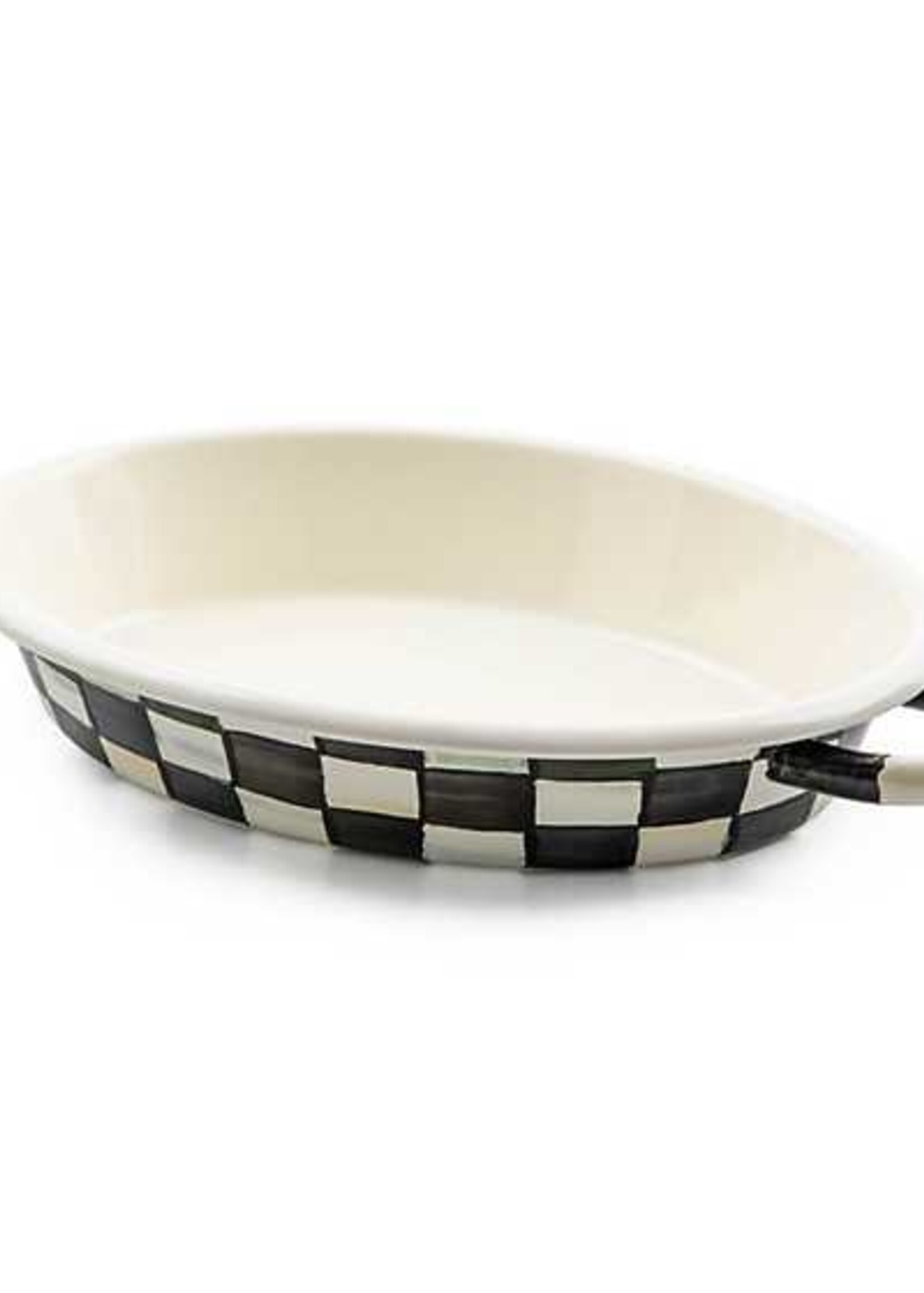 Mackenzie-Childs Courtly Check Medium Oval Gratin Dish