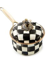 Mackenzie-Childs Courtly Check 1 Quart Saucepan