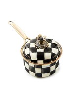 Mackenzie-Childs Courtly Check 1 Quart Saucepan