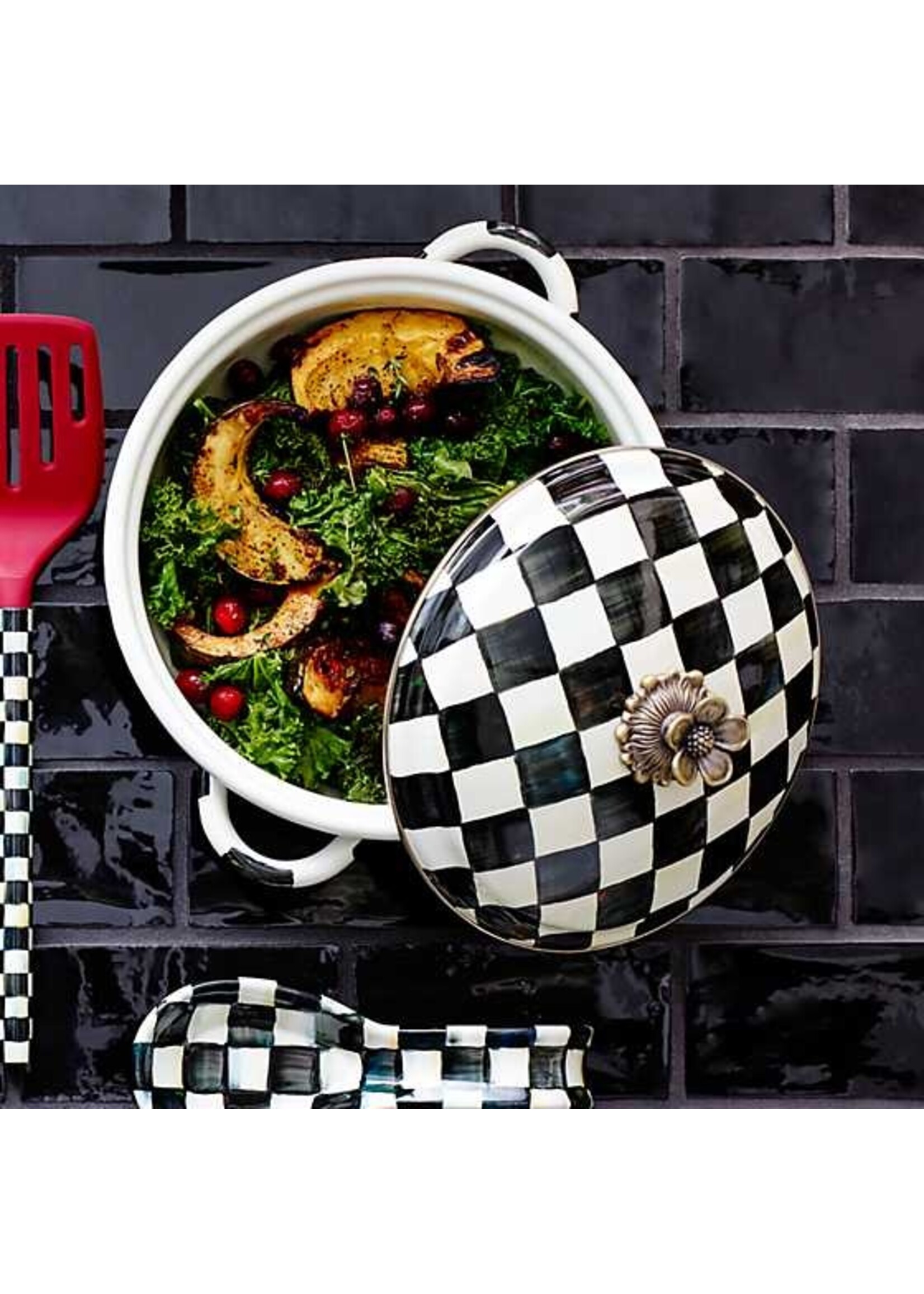 Mackenzie-Childs Courtly Check Medium Casserbole