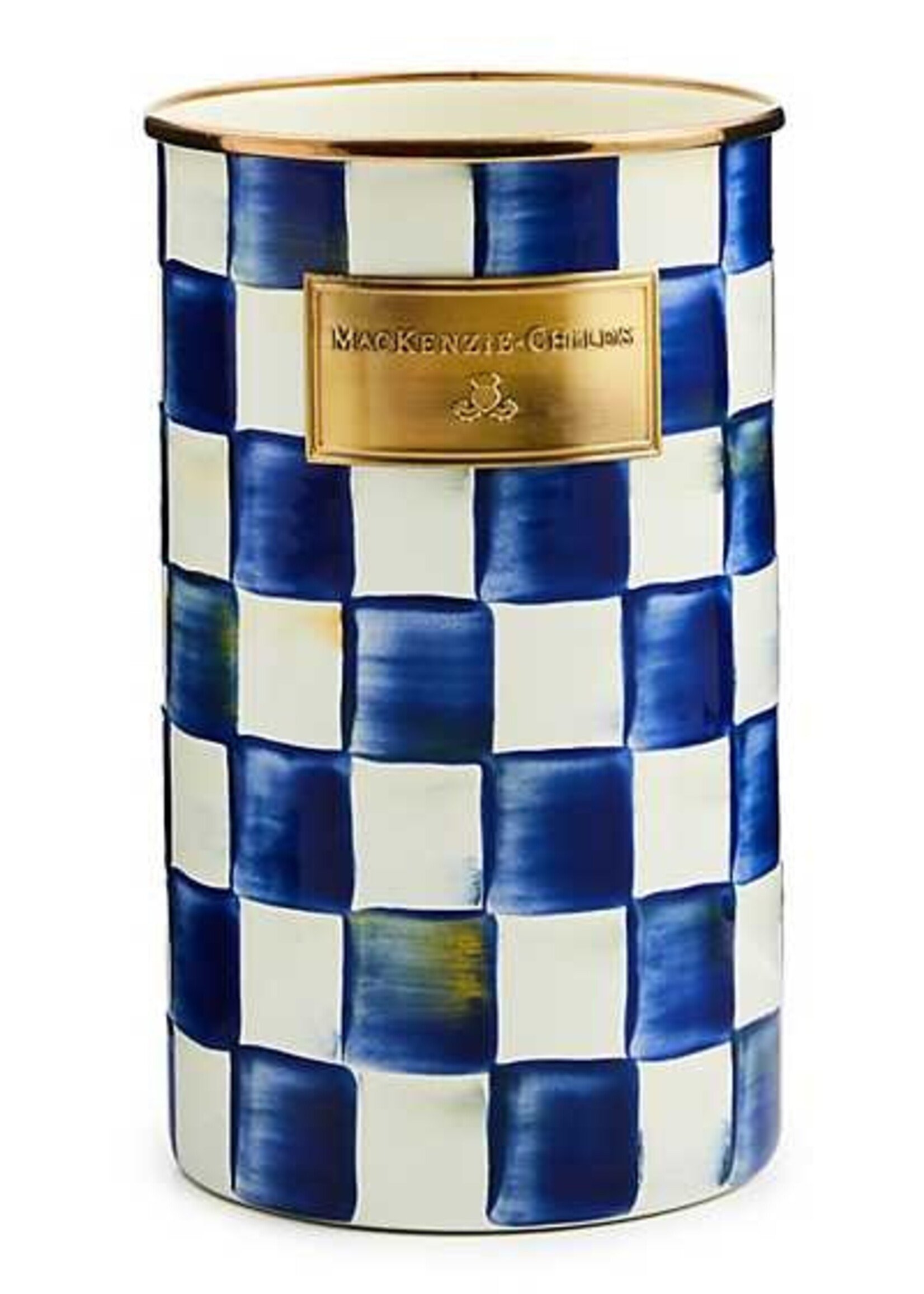 Mackenzie-Childs Royal Check Utensil Holder