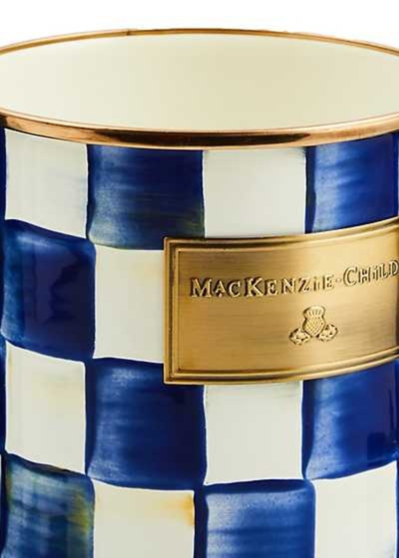 Mackenzie-Childs Royal Check Utensil Holder