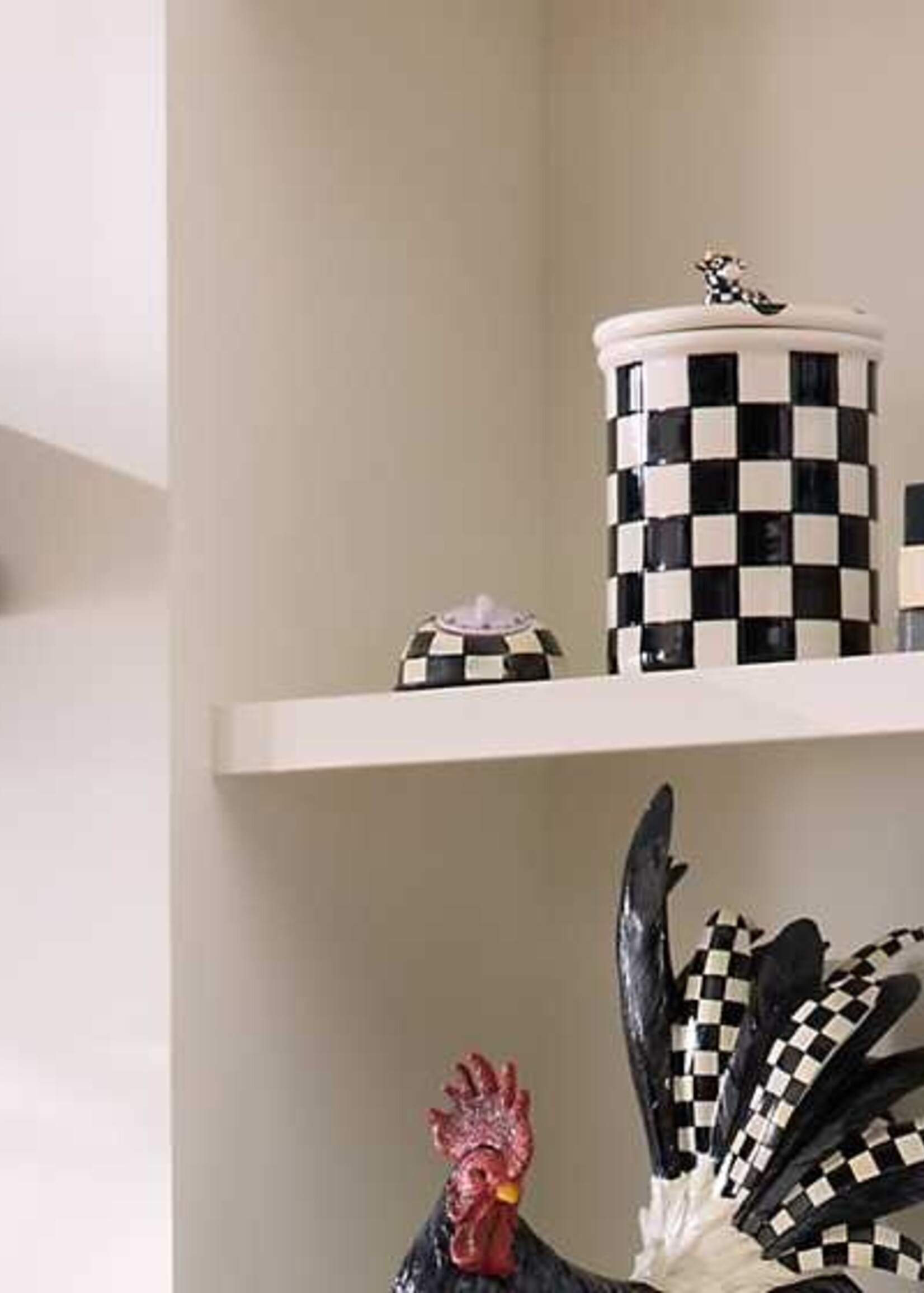 Mackenzie-Childs Courtly Check Kitchen Timer