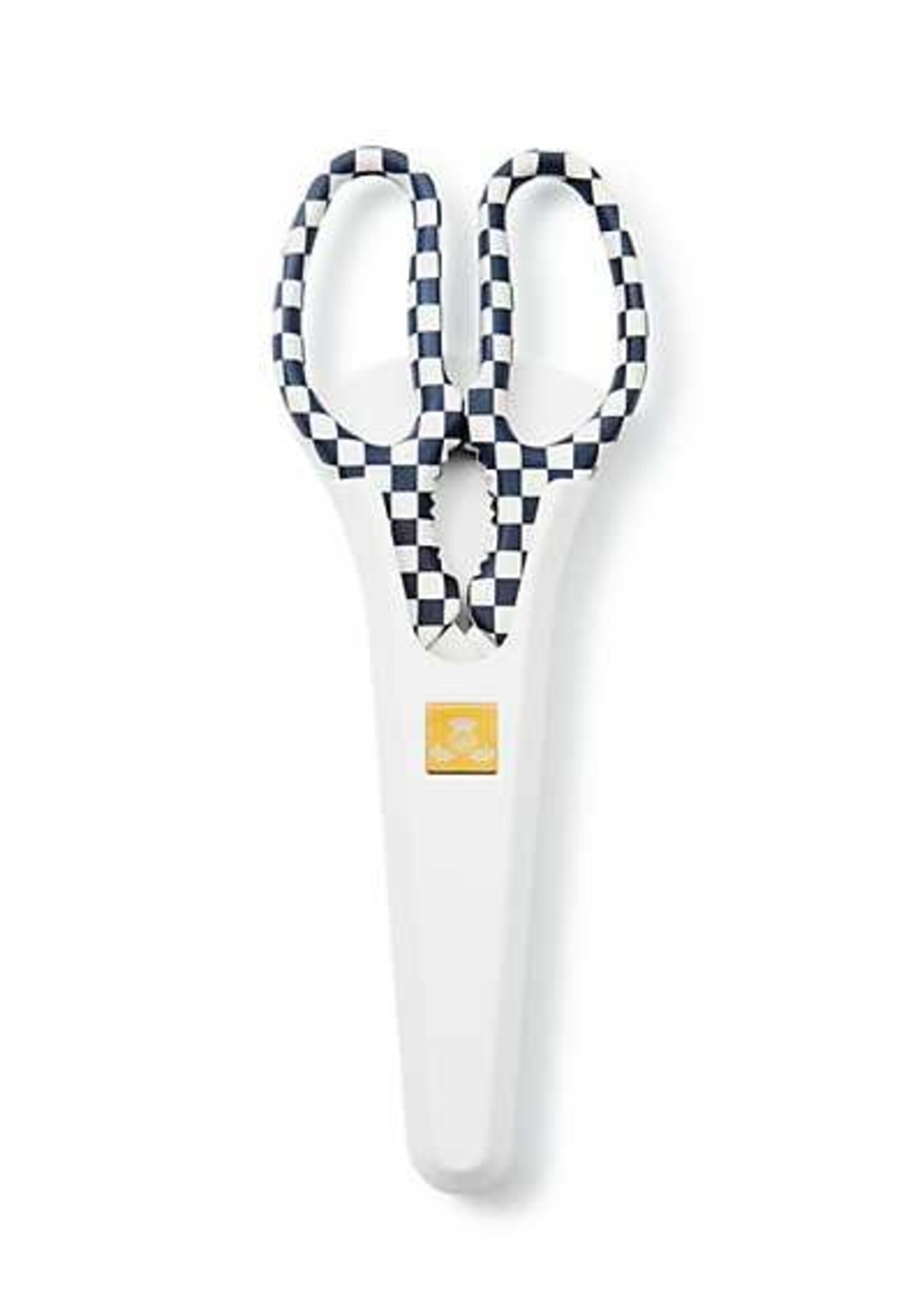 Mackenzie-Childs Black & White Check Kitchen Shears