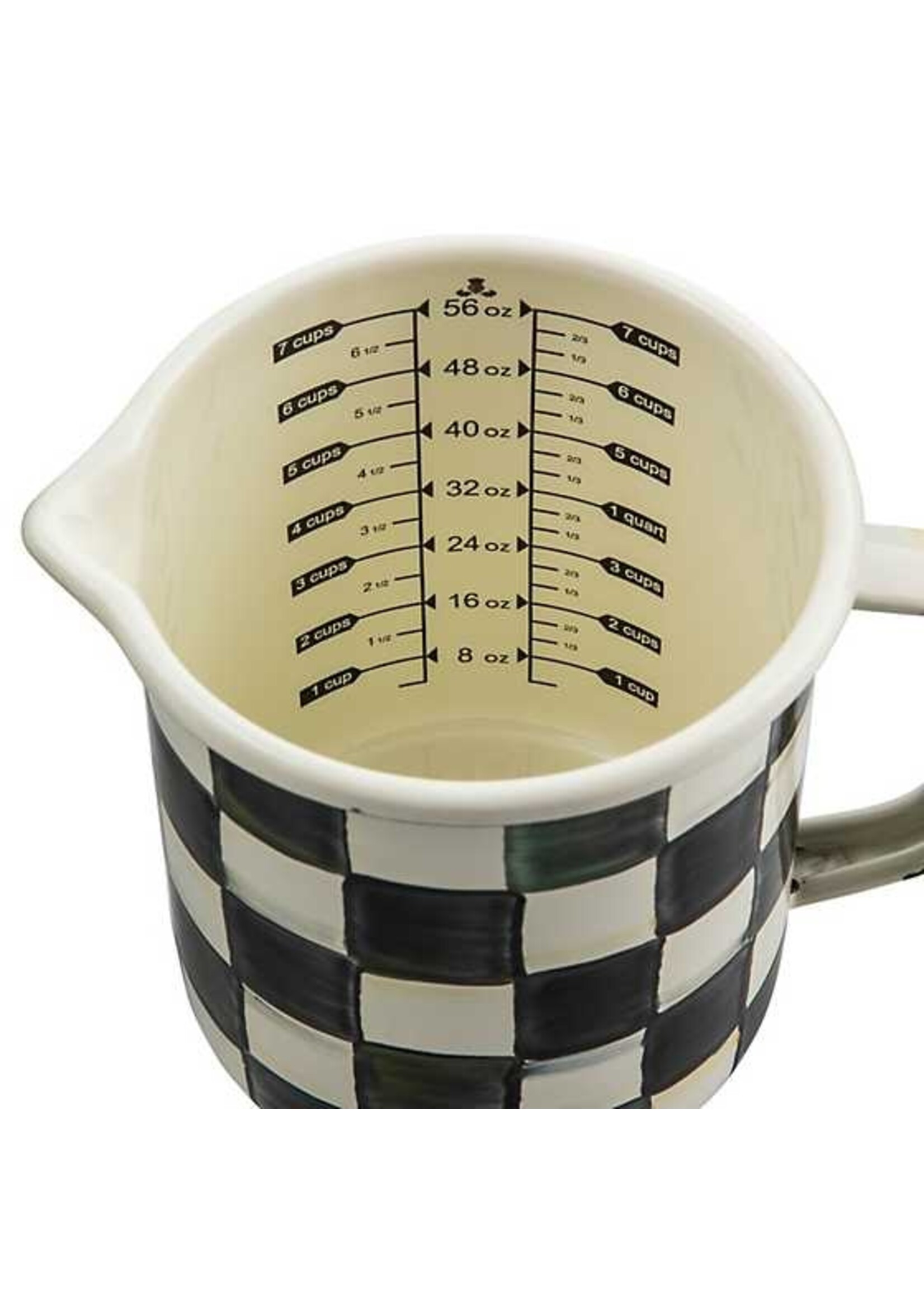 Mackenzie-Childs Courtly Check 7 Cup Measuring Cup