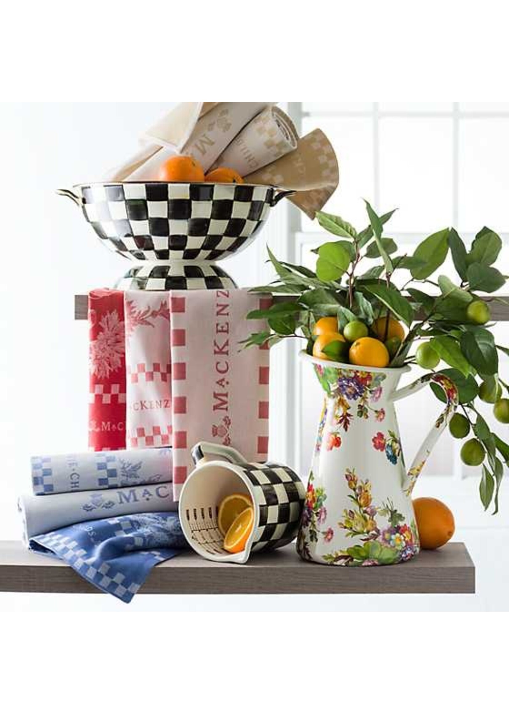 Mackenzie-Childs Courtly Check 7 Cup Measuring Cup
