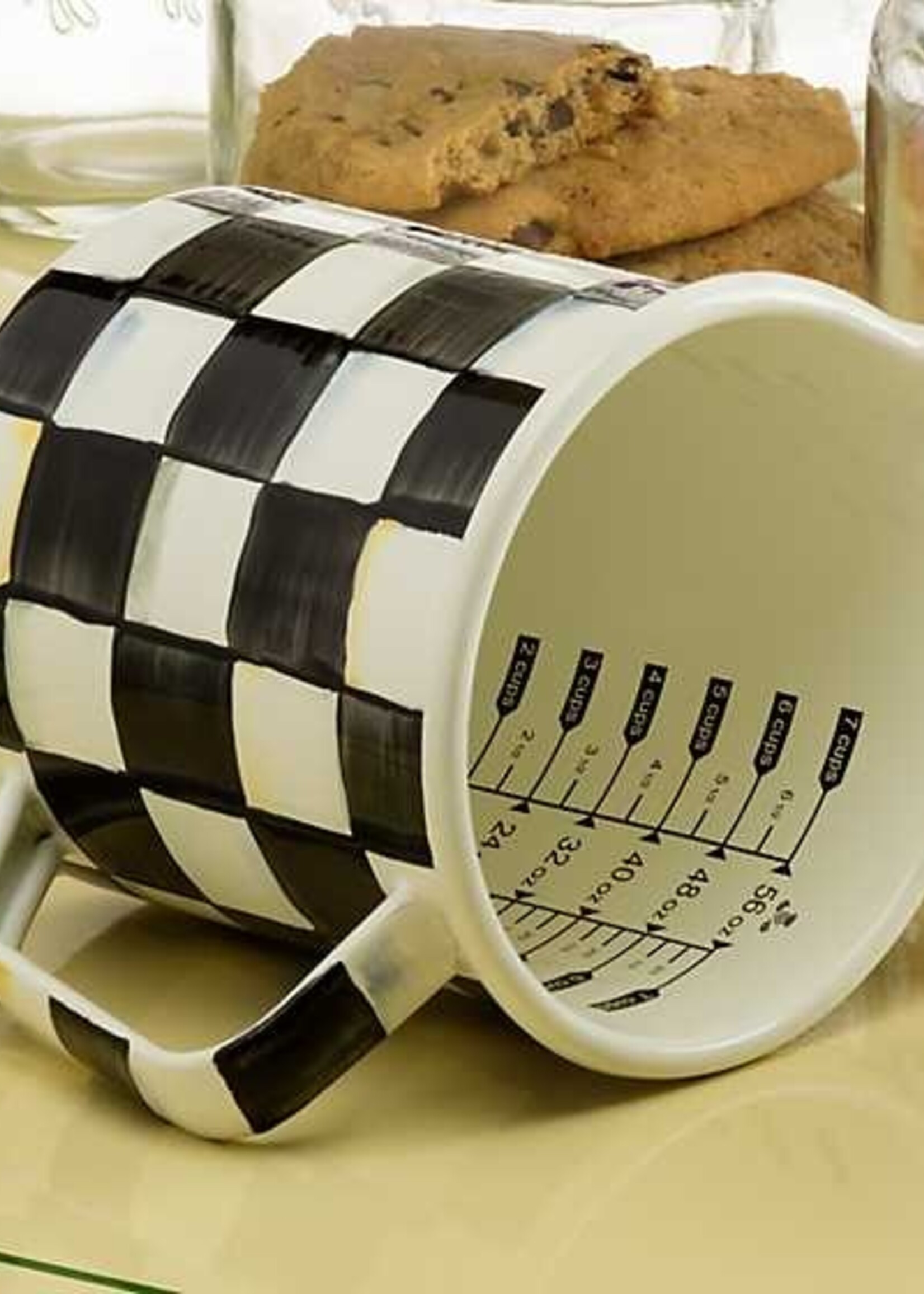 Mackenzie-Childs Courtly Check 7 Cup Measuring Cup
