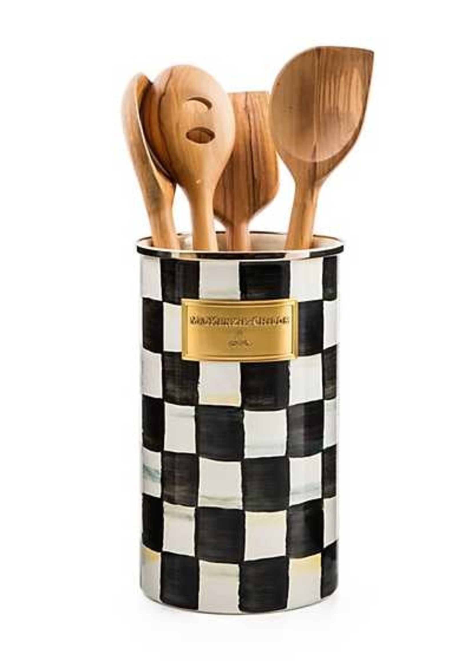 Mackenzie-Childs Courtly Check Utensil Holder