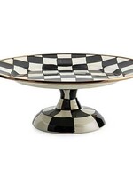 Mackenzie-Childs Courtly Check Small Pedestal Platter