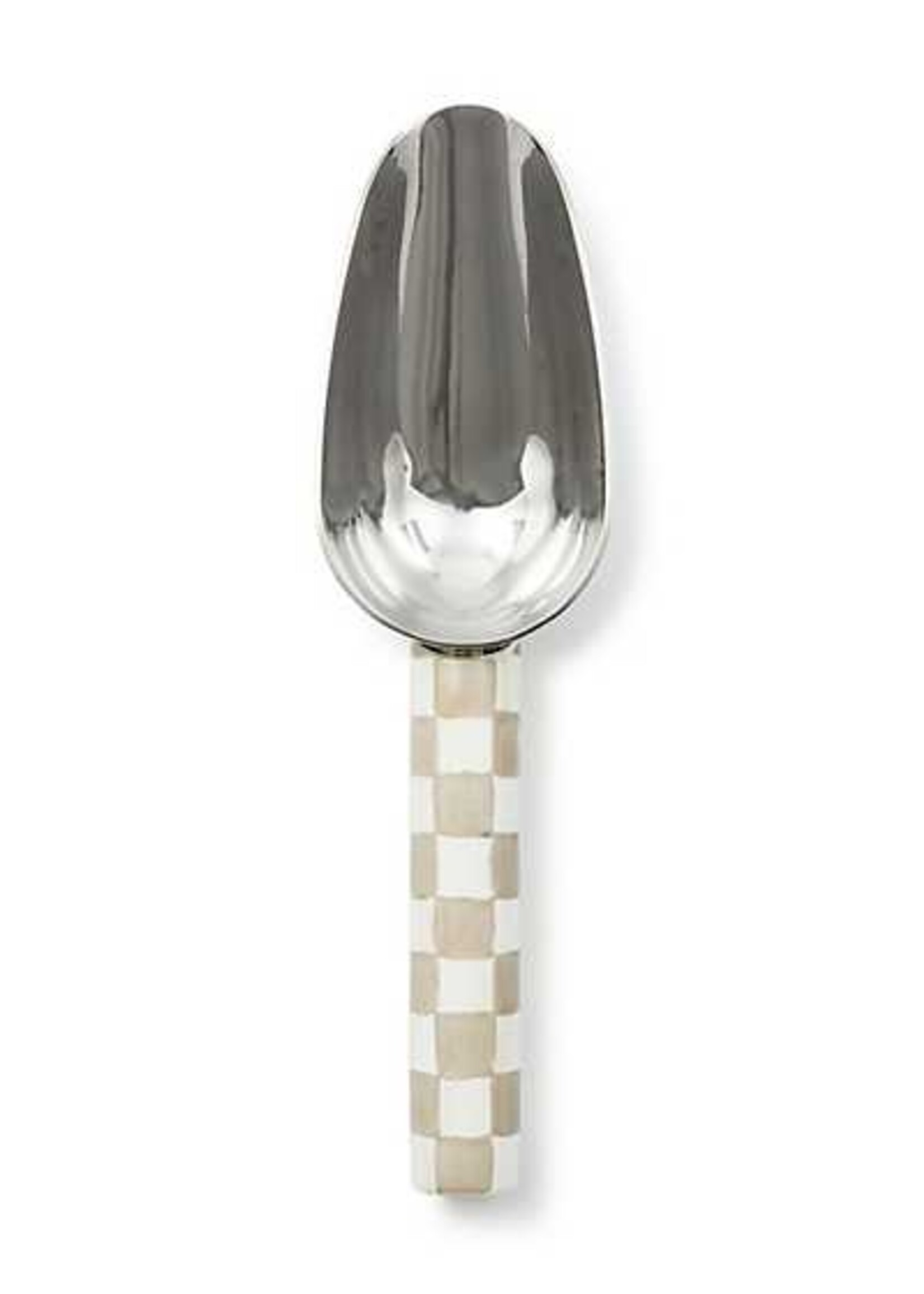 Mackenzie-Childs Mocha Check Small Scoop