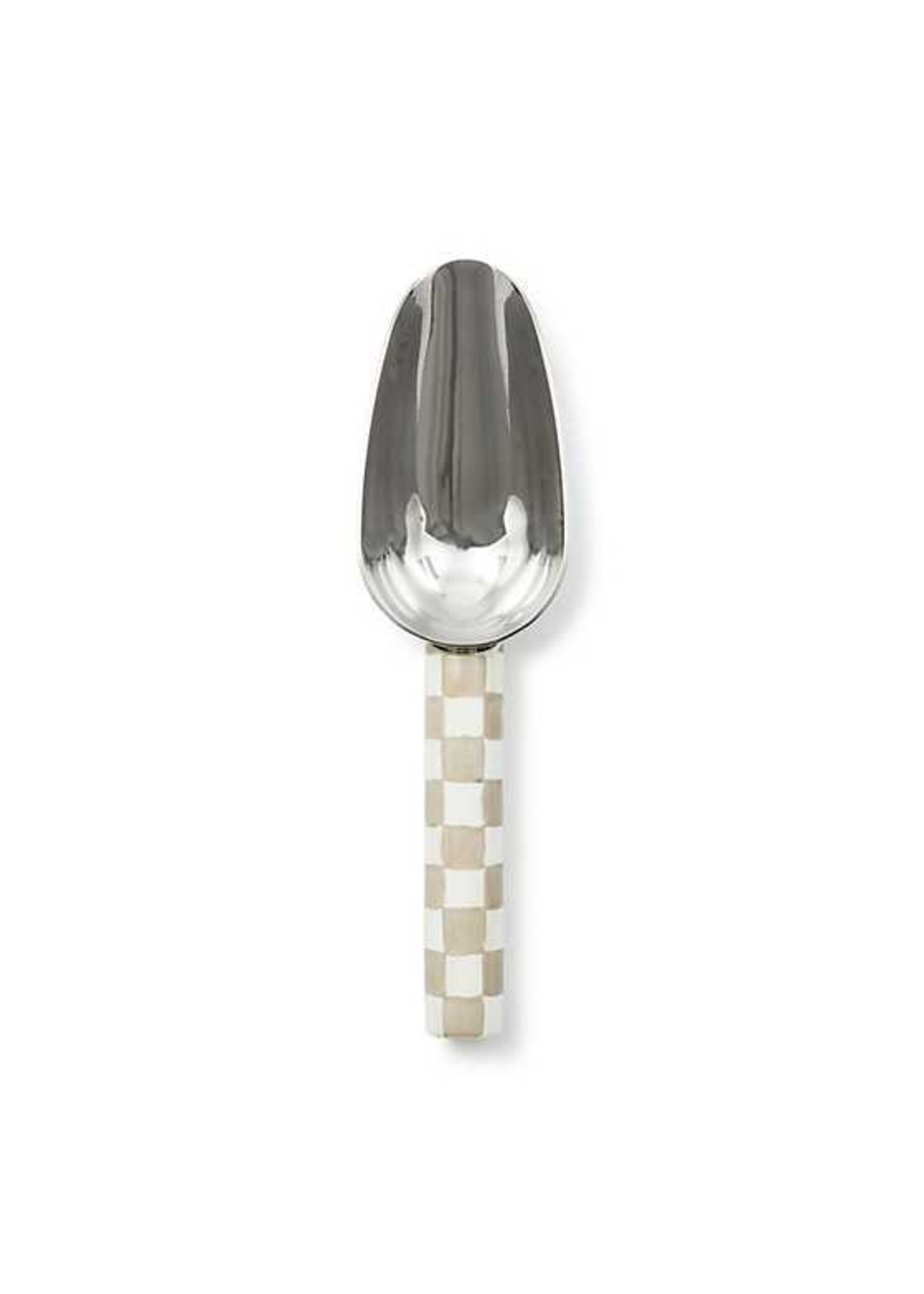 Mackenzie-Childs Mocha Check Small Scoop