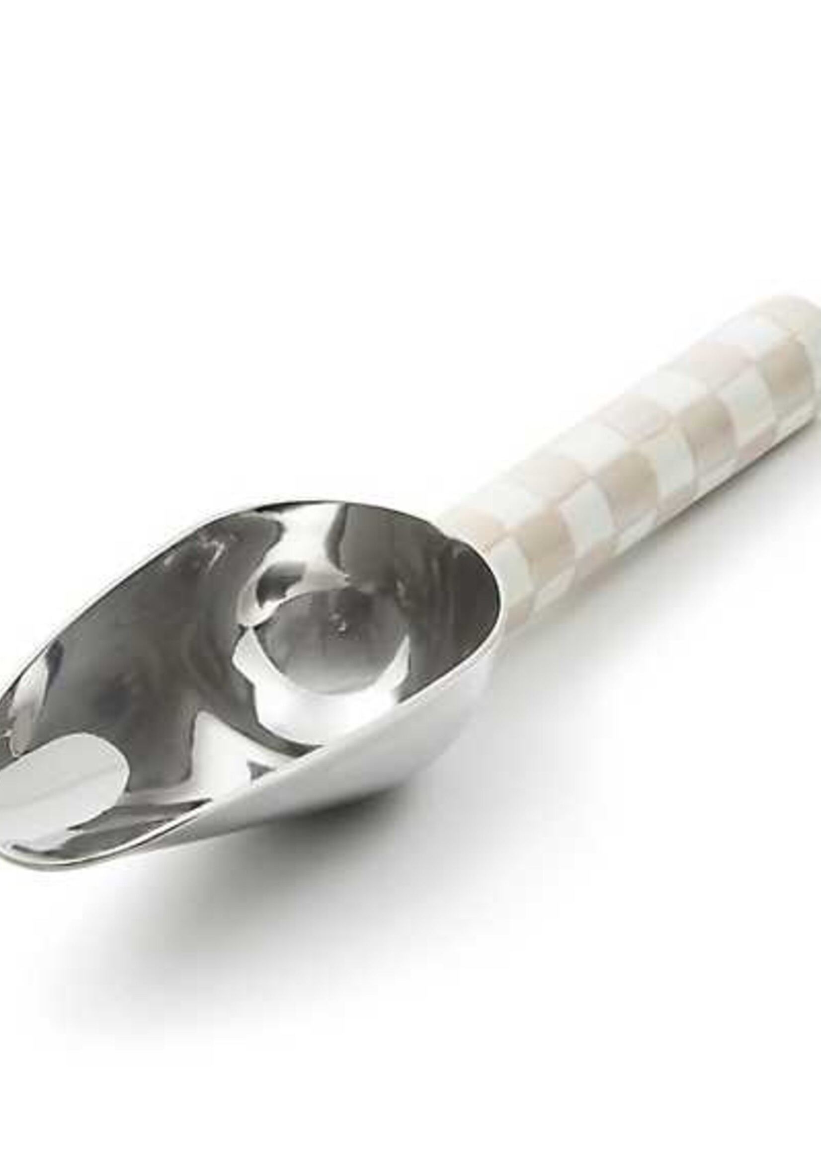 Mackenzie-Childs Mocha Check Small Scoop